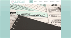 Desktop Screenshot of lucastaxservice.com